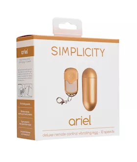 Ariel Deluxe Remote Control Vibrating Egg