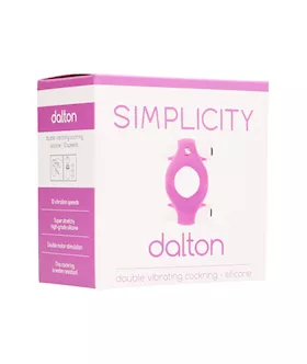 Double Vibrating Cockring - Silicone - 10 Speeds