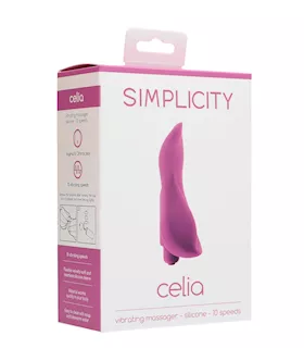 Celia Vibrating Massager - Silicone