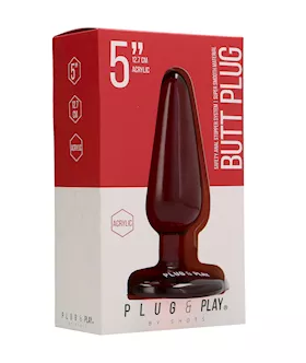Butt Plug - Rounded - Glass