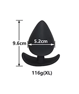 Black Ace Butt Plug Medium