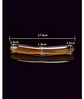 Golden Dream Glass Dildo