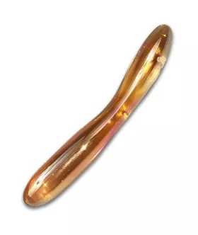 Golden Dream Glass Dildo