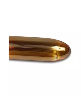 Golden Dream Glass Dildo