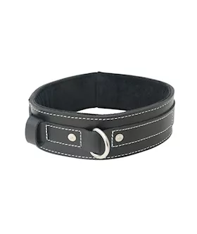 Sportsheets Edge Lined Leather Collar