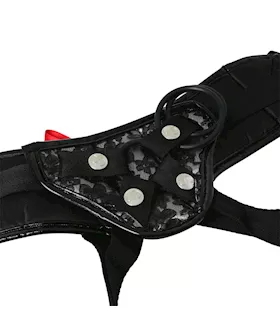 Platinum Lace Corset Strap-on