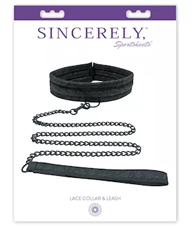 Sportsheets Lace Collar And Leash