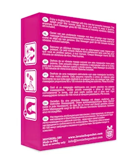 Love In The Pocket Love Massager Mini Vibrating Body Stimulator