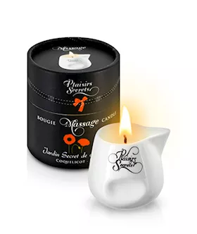 Plaisirs Secrets Massage Candle Poppy