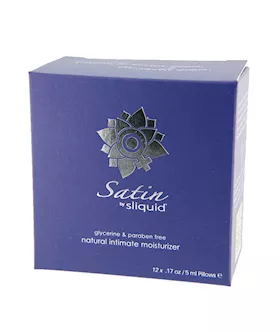 Sliquid Satin Lubricant Cube 12 Sachets