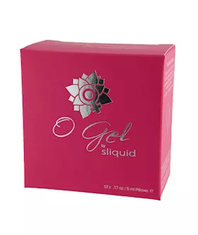 Sliquid Organics O Gel Cube 12 Sachets Pack