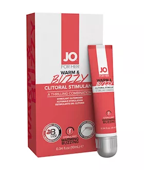 System Jo Clitoral Stimulant Warming Warm & Buzzy Original 10 Ml