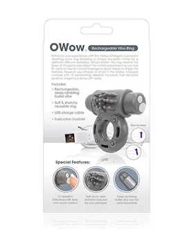 The Screaming O Charged Owow Vibe Ring