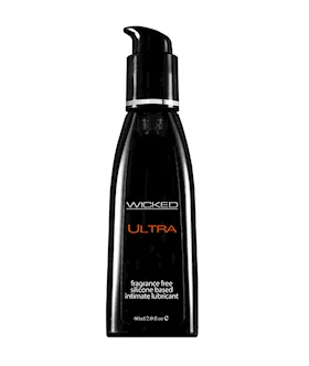 Wicked Ultra Fragrance Free Siliconebased Lube 60 Ml