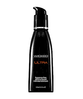 Wicked Ultra Fragrance Free Siliconebased Lube 120 Ml