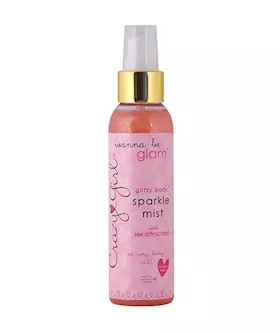 Crazy Girl Wanna Be Glam Glitzy Body Sparkle Mist