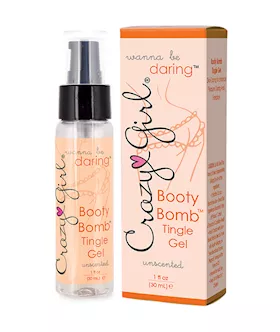 Crazy Girl Wanna Be Darling Booty Bomb Tingle Gel