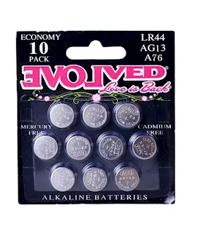 Lr-44 Battery 10-pack