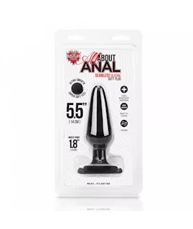 Seamless Silicone Butt Plug 5.5