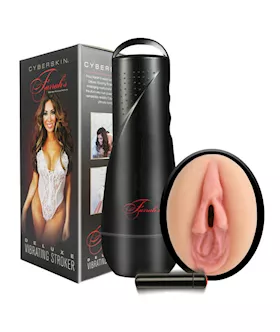 Cyberskin Celebrity Series Farrahs Deluxe Vibrating Stroker