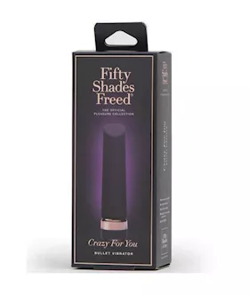 Fifty Shades Freed Crazy For You Rechargeable Bullet Vibrator