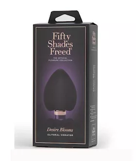 Fifty Shades Freed Desire Blooms Rechargeable Clitoral Vibrator