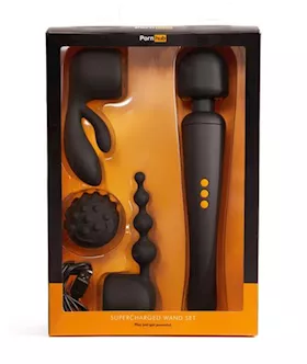 Pornhub Climax Rechargable Wand Set