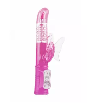 Mimi Butterfly Vibrator Rotating Dual Motors 8 Speeds