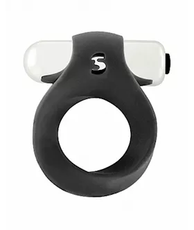 Hugo Vibrating Cockring Silicone 10 Speeds