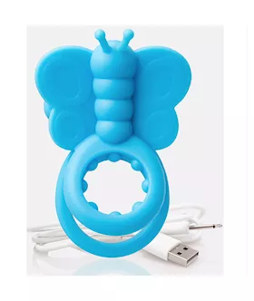 Charged Monarch Wearable Butterfly Cock Ring Vibe