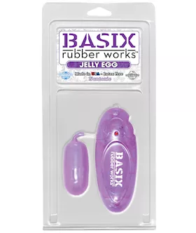 Basix Jelly Egg Purple