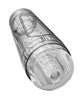 Main Squeeze Optix Crystal Clear Stroker