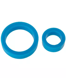 Titanmen - Silicone Cock Rings Double Pack 