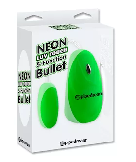 Neon Luv Touch 5 Function Bullet Green