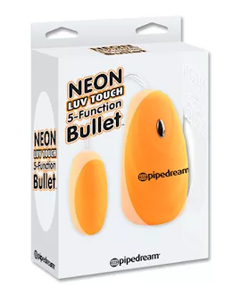 Neon Luv Touch 5 Function Bullet Orange