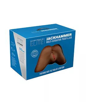 Cyberskin Elite Jackhammer Multi-sensation Pussy Ass