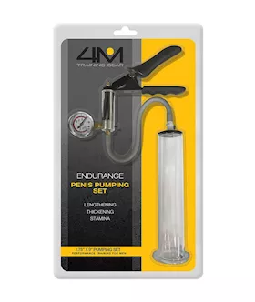 4m Endurance Penis Pumping Set, 1.75inch X 9inch