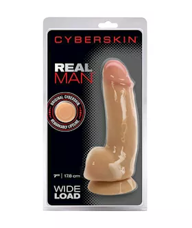 Cyberskin Real Man Wide Load Dildo