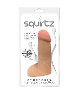 Squirtz Cyberskin 7.5inch Squirting Dildo