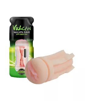 Cyberskin Vulcan Realistic Vibrating Pussy