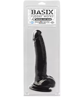 Basix 9 Inch Suction Cup With Dong