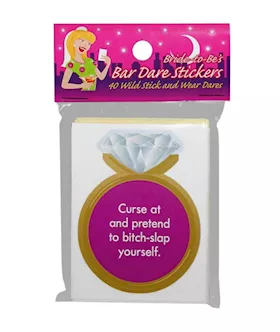 BridetoBe Bar Dare Stickers