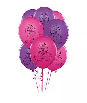 Bp Pecker Balloons 8 Pcs
