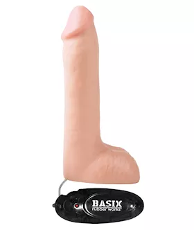 Basix 8 Inch Vibrating Dong