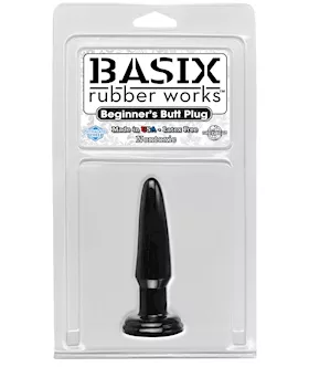 Basix 3.5 Inch Beg Butt Plug