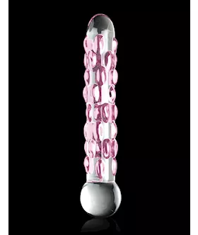 Icicles Hand Blown Glass Massager No 7