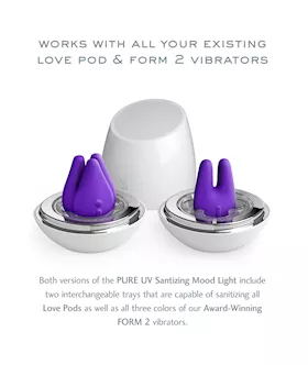 Jimmyjane Pure Uv Sanitising Mood Light Form 2 - Ultraviolet Edition