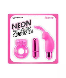 Neon Vibrating Couples Kit