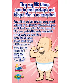 Travel Size Midget Man