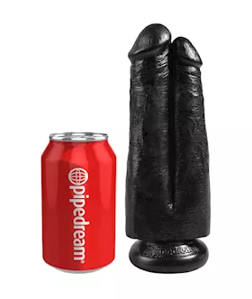King Cock 7 Inch Two Cocks One Hole